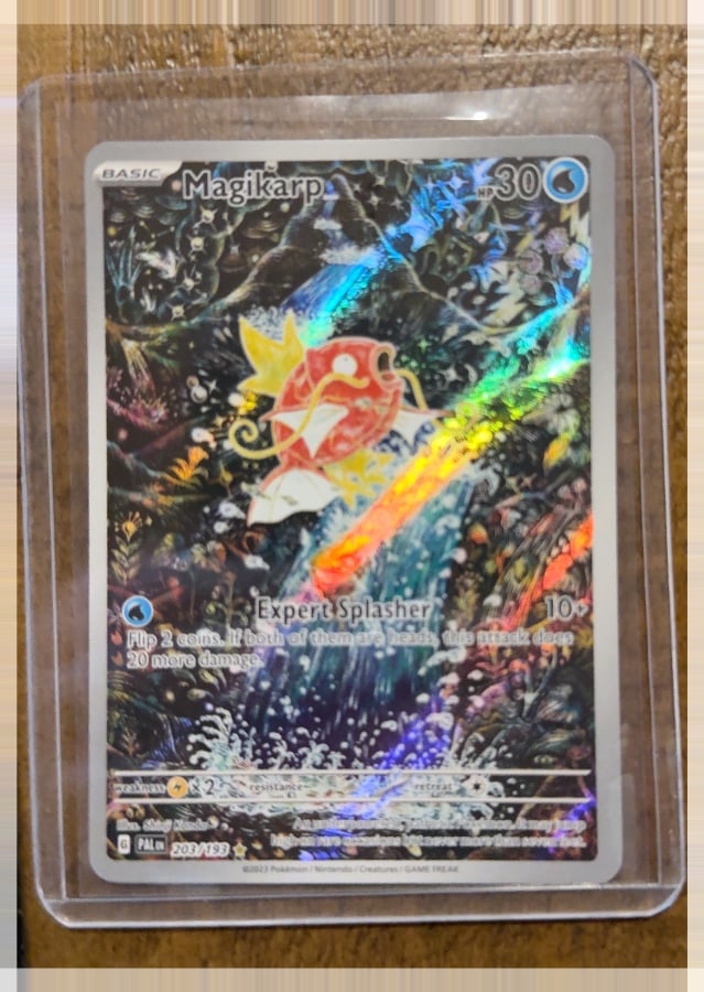 Magikarp 203/193, Paldea Evolved, ZeroPop community scan